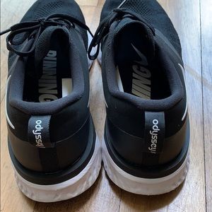 men's nike odyssey react flyknit 2 nathan bell running shoes